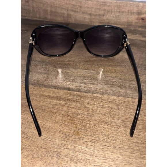 Tiffany & Co. Black Framed Sunglasses with Crystal Butterflies TF4048